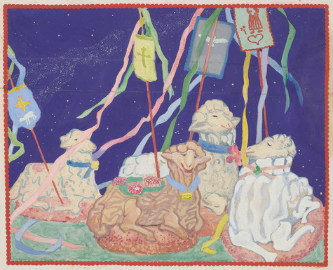 Maria Franck-Marc, Osterlämmer