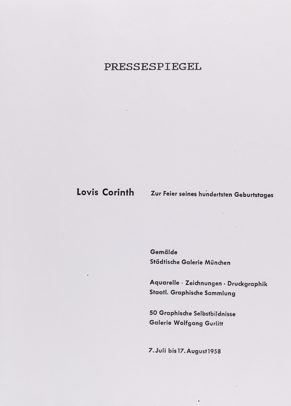 Lovis Corinth